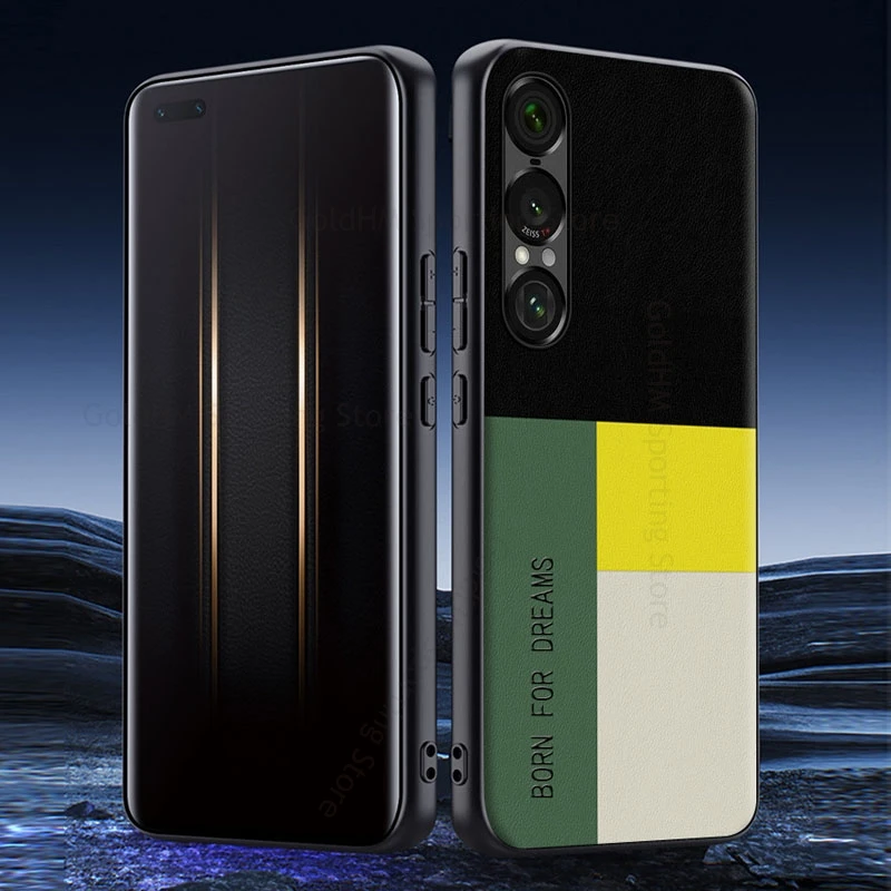 For Sony Xperia 1 VII Plaid Leather Splice Shockproof Phone Case Xperia 1 VI Stitching Phone Protective Cover Xperia 1 IV 1 III
For Sony Xperia 1 VII Plaid Leather Splice Shockproof Phone Case Xperia 1 VI Stitching Phone Protective Cover Xperia 1 IV 1 III