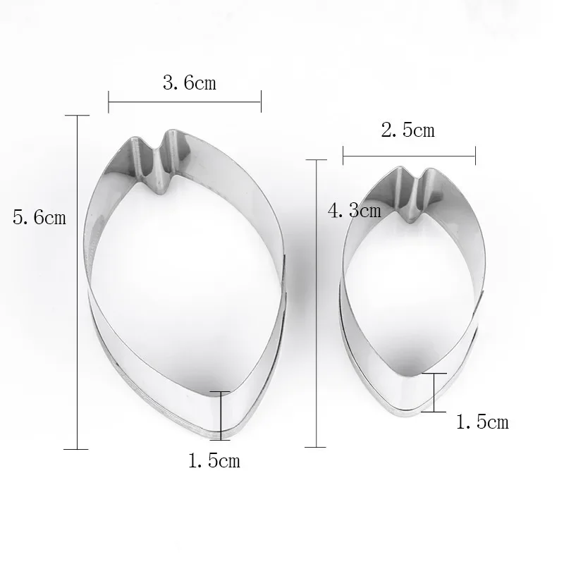 Fondant Sugarcraft Flower Cake Cutter Stainless Steel Tulip Cake Molds Clay Gum Cookie Cake Decorating Tools OK 0291
Fondant Sugarcraft Flower Cake Cutter Stainless Steel Tulip Cake Molds Clay Gum Cookie Cake Decorating Tools OK 0291