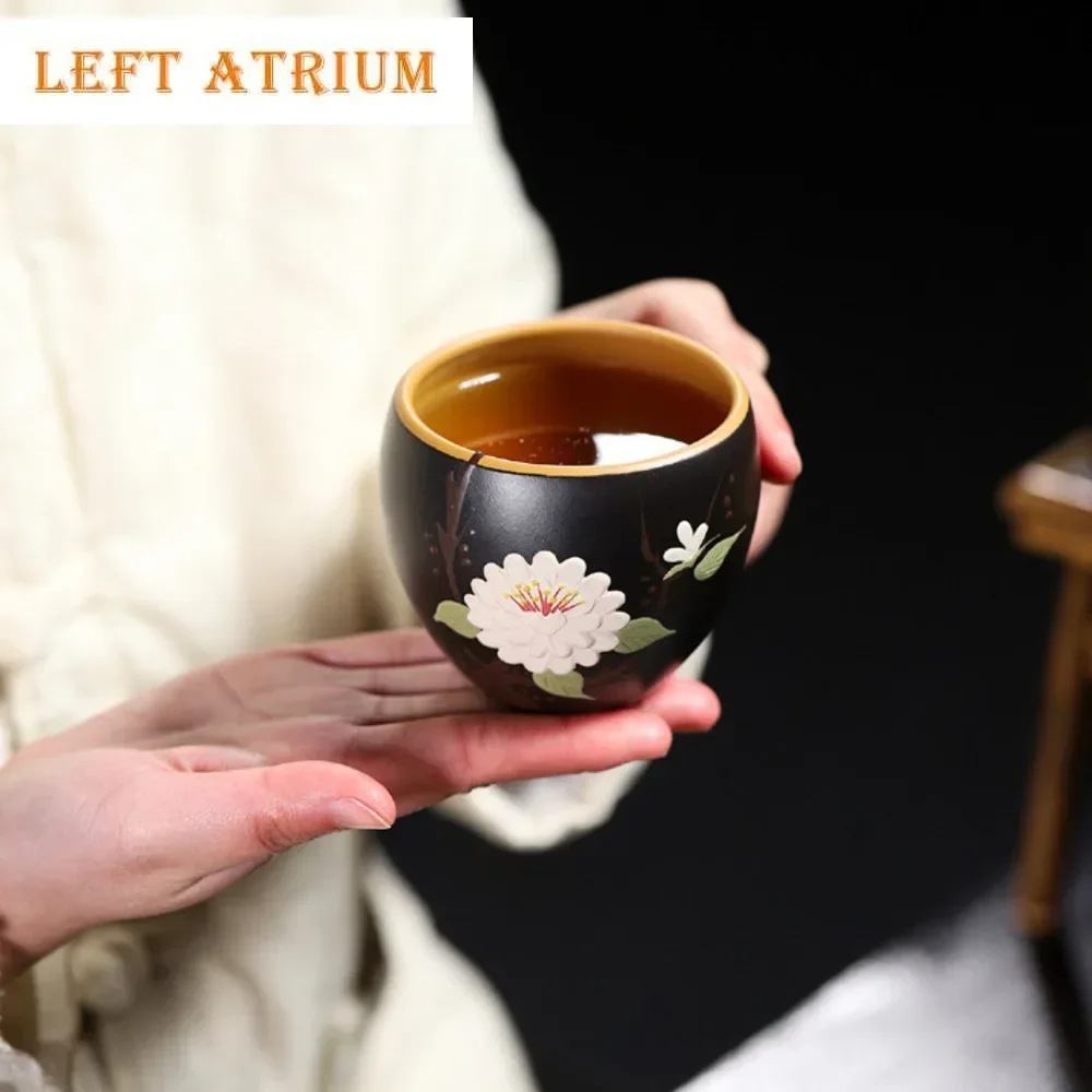 180 мл ручной работы Исин Фиолетовая глиняная чайная чаша Большая емкость Master Cup Дегустационная ароматная чайная чашка Персональная чайная чаша Чажанская чайная посуда
180 мл ручной работы Исин Фиолетовая глиняная чайная чаша Большая емкость Master Cup Дегустационная ароматная чайная чашка Персональная чайная чаша Чажанская чайная посуда