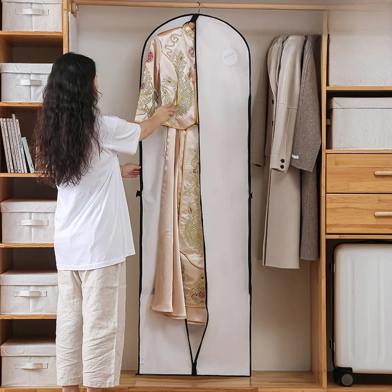 Thickened Handheld Dustproof Clothes Cover for Home Use Wedding Dress Coat Suit Hanger Garment Bag Foldable Dustproof Bag
Thickened Handheld Dustproof Clothes Cover for Home Use Wedding Dress Coat Suit Hanger Garment Bag Foldable Dustproof Bag