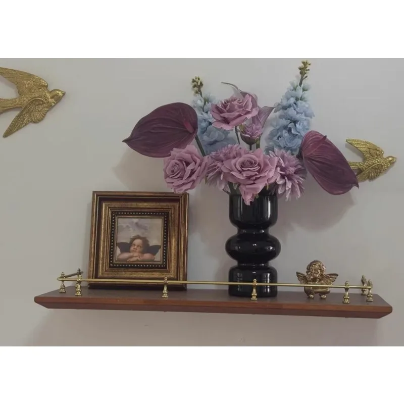 Wall Mounted Floating Shelf Solid Wood Display Shelves Rustic Wall Shelves Decorative Storage Rack for Books Plants
Wall Mounted Floating Shelf Solid Wood Display Shelves Rustic Wall Shelves Decorative Storage Rack for Books Plants