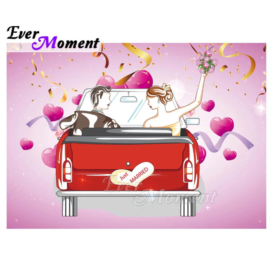 Ever Moment Diamond Painting Couple Wedding Heart Car Artwork Rhinestone Diamond Embroidery Cross Stitch Decor ASF1945
Ever Moment Diamond Painting Couple Wedding Heart Car Artwork Rhinestone Diamond Embroidery Cross Stitch Decor ASF1945