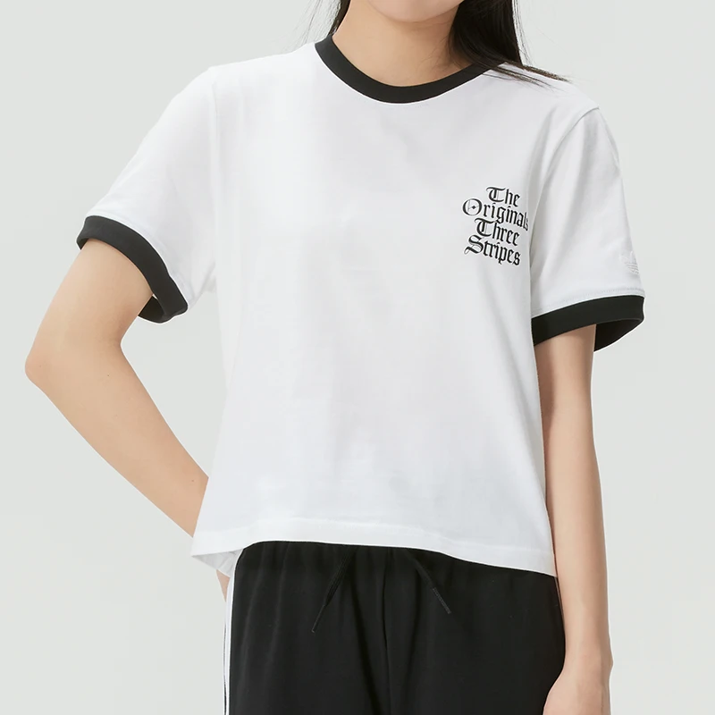 Adidas (Adidas) Trefoil T-Shirt Women's Sportswear Trendy Fashion Soft Comfortable Breathable Short-Sleeved Top Kt3060
Adidas (Adidas) Trefoil T-Shirt Women's Sportswear Trendy Fashion Soft Comfortable Breathable Short-Sleeved Top Kt3060