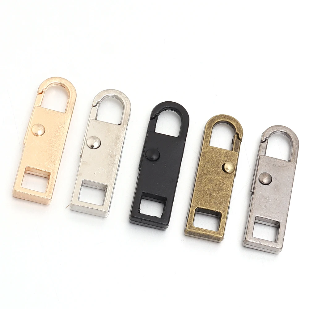 5pcs/lot Metal Zipper Pulls Detachable Instant Repair For Jeans Backpack Suitcase Universal Zipper DIY Sewing Craft Tools
5pcs/lot Metal Zipper Pulls Detachable Instant Repair For Jeans Backpack Suitcase Universal Zipper DIY Sewing Craft Tools