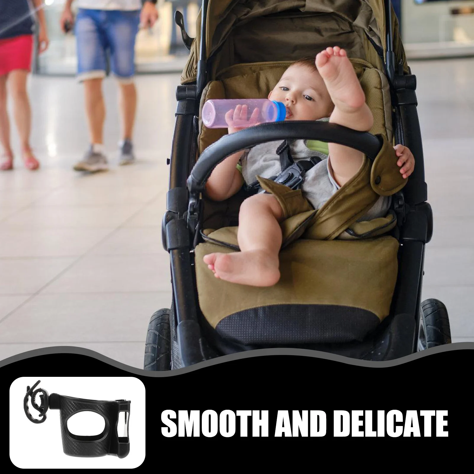 Holder For Stroller Car Bottle Organizer Anti-Collision Rounded Corner Space-Saving Easy Install Rotate High-Grade Material Safe 
Holder For Stroller Car Bottle Organizer Anti-Collision Rounded Corner Space-Saving Easy Install Rotate High-Grade Material Safe