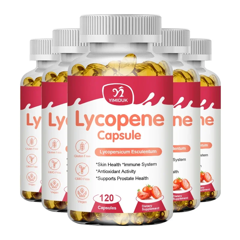 Yimiduk Organic Lycopene Capsules Tomato Extract Support Immunity & Prostate & Urinary Health, Prostatite Support
Yimiduk Organic Lycopene Capsules Tomato Extract Support Immunity & Prostate & Urinary Health, Prostatite Support
