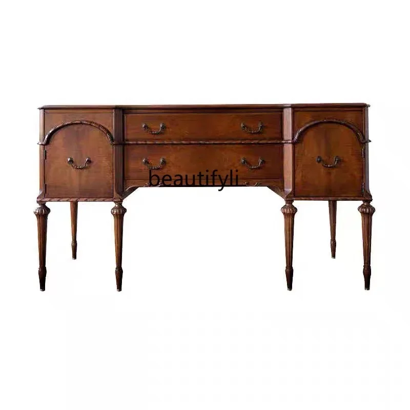 HFrench retro solid wood porch cabinet entrance foyer, locker designer homestay decoration, classical partition cabinet
HFrench retro solid wood porch cabinet entrance foyer, locker designer homestay decoration, classical partition cabinet