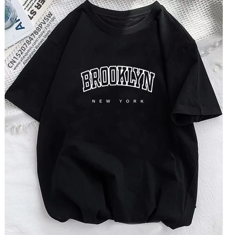 Women Brooklyn Letter Print T Shirt Girl Graphic Harajuku 2025 Streewear Clothes Causal Female Y2K Tops Tee
Women Brooklyn Letter Print T Shirt Girl Graphic Harajuku 2025 Streewear Clothes Causal Female Y2K Tops Tee