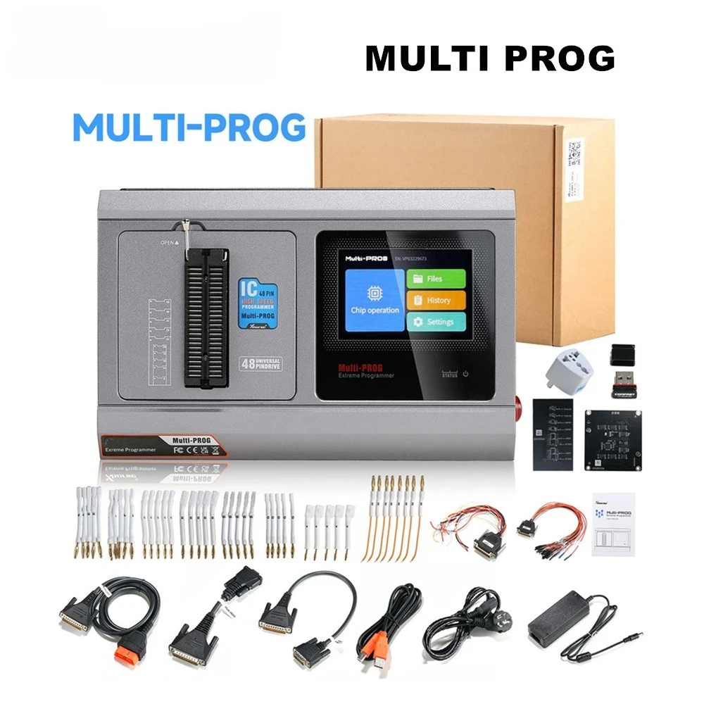 For Multi Prog Programmer VVDI Prog 2nd Generation Superediting, Overseas Global Edition
For Multi Prog Programmer VVDI Prog 2nd Generation Superediting, Overseas Global Edition