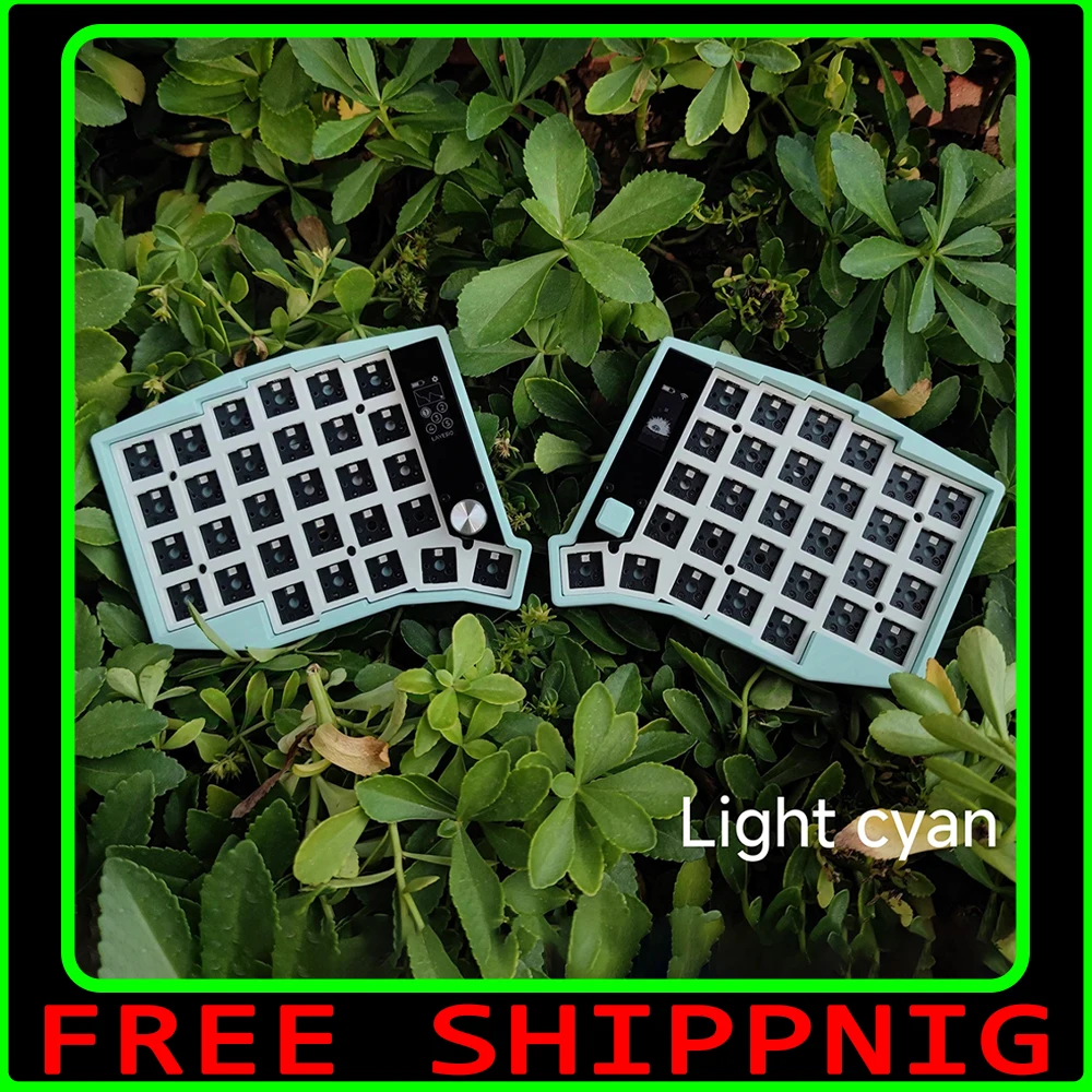 Sofle Split Keyboard Kit Dual Mode Bluetooth 2.4G Wireless Split Keyboard Kit Customized 58 Keys Hot Swap with Screen Knobs ZMK
Sofle Split Keyboard Kit Dual Mode Bluetooth 2.4G Wireless Split Keyboard Kit Customized 58 Keys Hot Swap with Screen Knobs ZMK