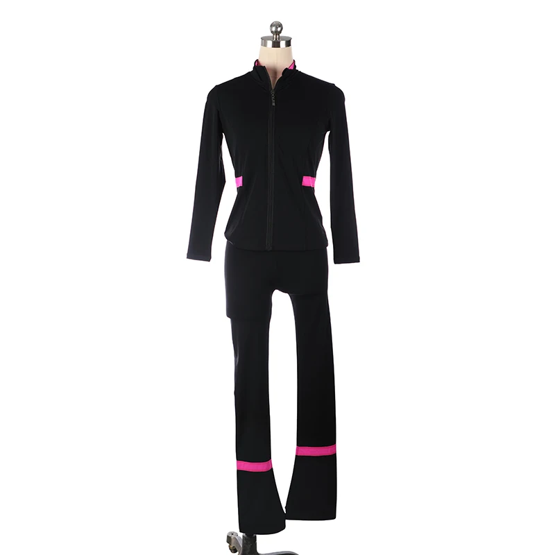 Suit Jacket And Pants Women's Figure Skating Competition Training Pants Rhythmic Gymnastics Tight Warm Black Rose
Suit Jacket And Pants Women's Figure Skating Competition Training Pants Rhythmic Gymnastics Tight Warm Black Rose