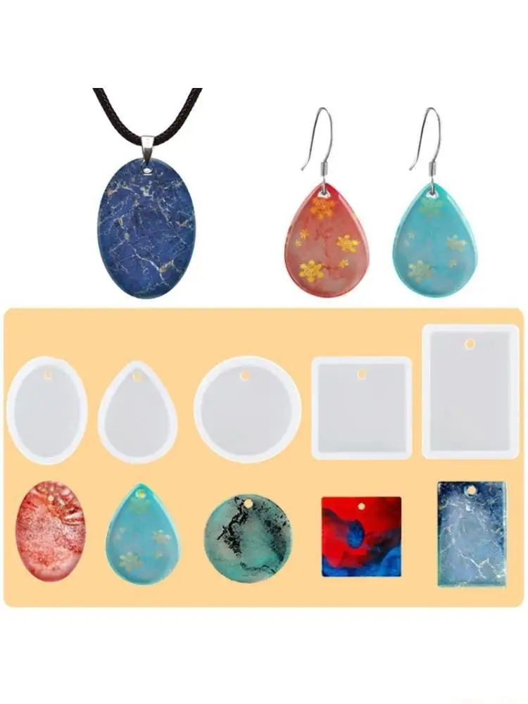 31BF Multi-style Earrings Eardrop Danglers Silicone Mould DIY Crafts Jewelry Mold
31BF Multi-style Earrings Eardrop Danglers Silicone Mould DIY Crafts Jewelry Mold