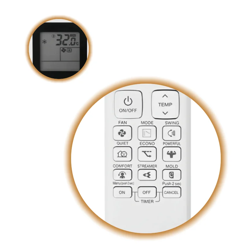 Universal Remote Control ARC486A51 Replacement for Daikin FTKF35XVMV RKF35XVMV AC Home Appliance Use
Universal Remote Control ARC486A51 Replacement for Daikin FTKF35XVMV RKF35XVMV AC Home Appliance Use