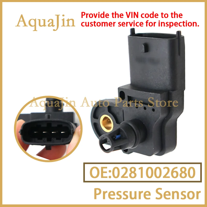 0281002680 MAP Intake Manifold Pressure Sensor For Mazda BT50 Holden Ford Ranger 2.5 3.0 CDVi 550244 55206797 Auto Car Part New
0281002680 MAP Intake Manifold Pressure Sensor For Mazda BT50 Holden Ford Ranger 2.5 3.0 CDVi 550244 55206797 Auto Car Part New