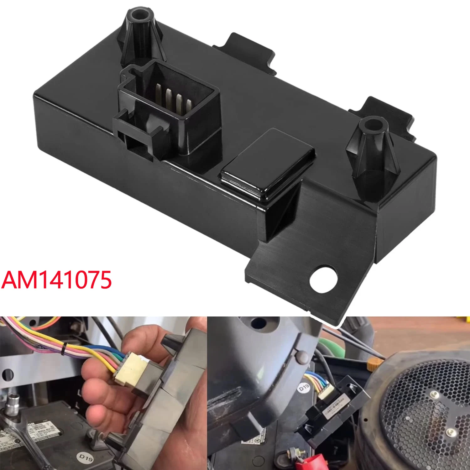 AM137667 ,AM141075 Electronic Control Unit for X300 X304 X320 X324 X340 X360 X305R Lawn Garden Tractors Saftey Module Switch
AM137667 ,AM141075 Electronic Control Unit for X300 X304 X320 X324 X340 X360 X305R Lawn Garden Tractors Saftey Module Switch