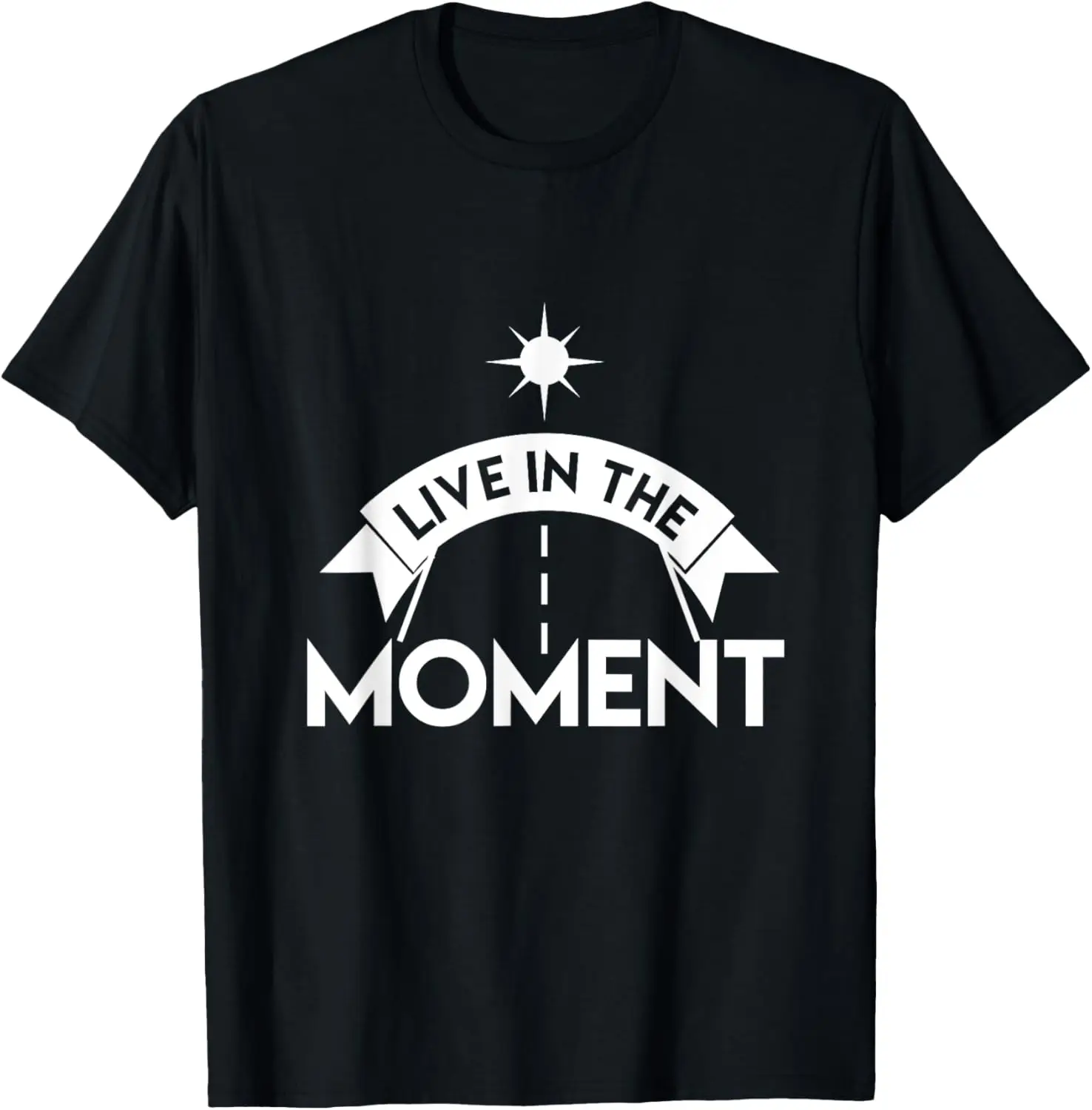 Подарочная футболка Live In The Moment в стиле ретро для медитации и осознанной позитивности
Подарочная футболка Live In The Moment в стиле ретро для медитации и осознанной позитивности