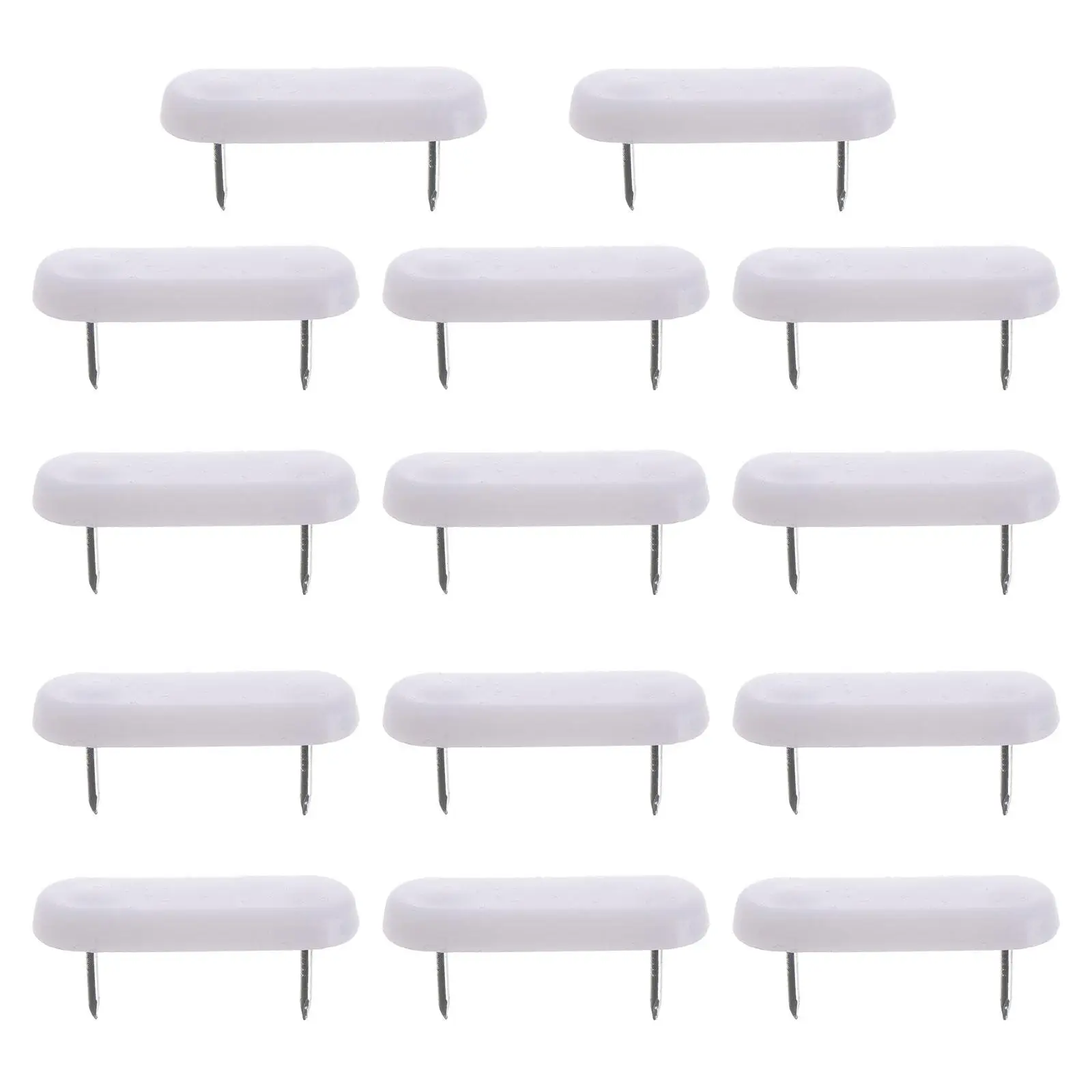 100pcs Furniture Feet Double Nails Plastic Head Glide Pads for Chair Table Leg White Accessories Non Slip Height
100pcs Furniture Feet Double Nails Plastic Head Glide Pads for Chair Table Leg White Accessories Non Slip Height