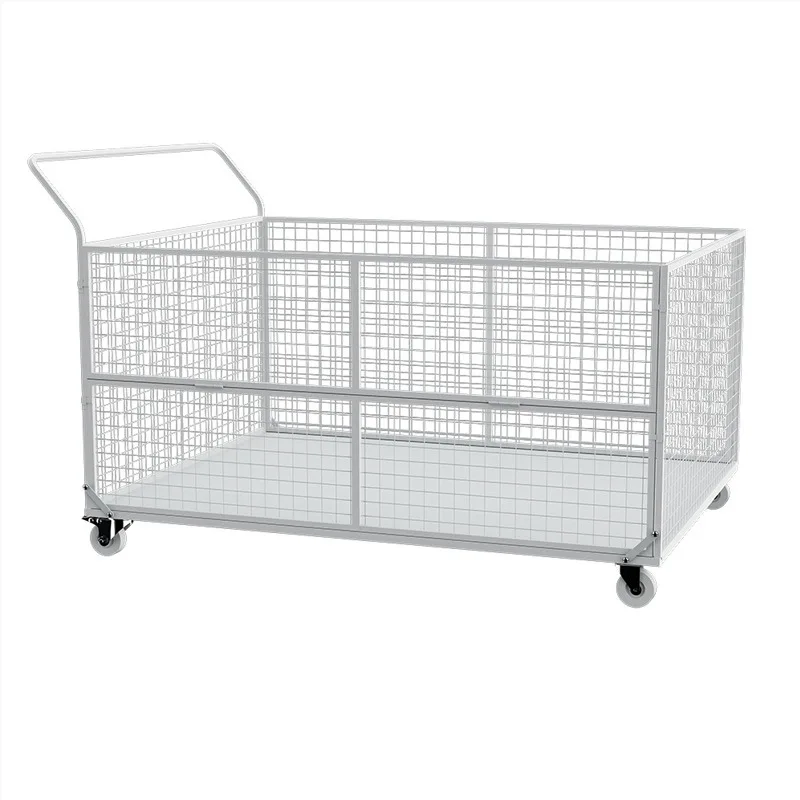 Folding pull truck, warehouse sorting truck, logistics courier, fence trolley for disassembly and assembly of goods
Folding pull truck, warehouse sorting truck, logistics courier, fence trolley for disassembly and assembly of goods