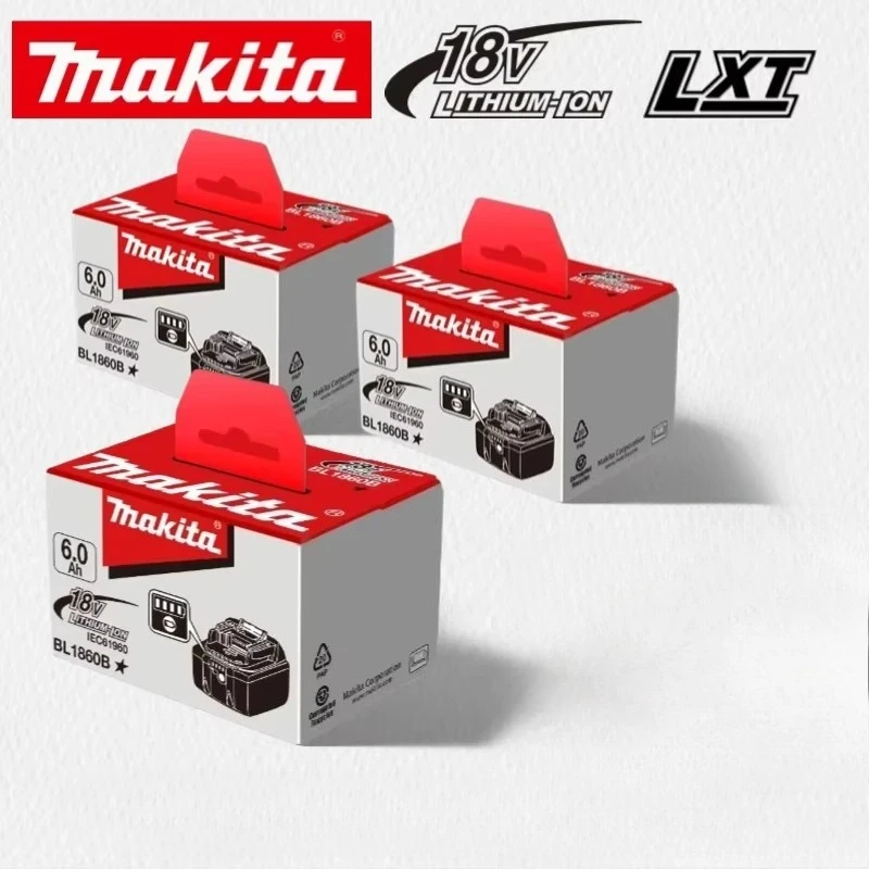Makita 18V 5.0Ah/6.0Ah BL1860B Replacement Battery for LXT Cordless Power Tools Drill Saw
Makita 18V 5.0Ah/6.0Ah BL1860B Replacement Battery for LXT Cordless Power Tools Drill Saw