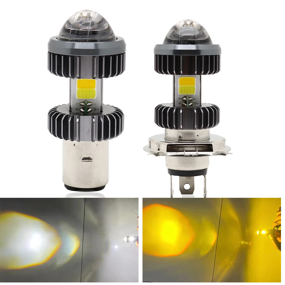 H4 BA20D P15D светодиодные лампы для мотоциклетных фар 6000k Hi/lo Beam Moto LED Scooter ATV аксессуары противотуманные фары желтый белый
H4 BA20D P15D светодиодные лампы для мотоциклетных фар 6000k Hi/lo Beam Moto LED Scooter ATV аксессуары противотуманные фары желтый белый