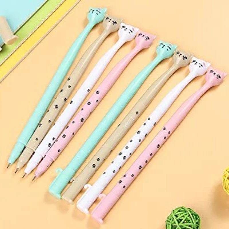 24 PCS Cartoon Cat Head Gel Pen(4 Colors), Cute Creative Stationery and Office Supplies (Cat-24 Pack) Back To School
24 PCS Cartoon Cat Head Gel Pen(4 Colors), Cute Creative Stationery and Office Supplies (Cat-24 Pack) Back To School