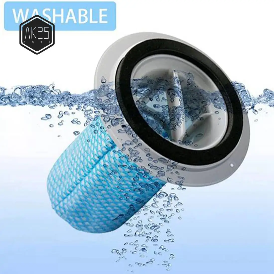 Сменный предварительный фильтр AK25 для вертикальных пылесосов Eureka Z0801 VM1704 V1 P3-Lady P81 P5 Pro BP21620A, многоразовый и моющийся.
Сменный предварительный фильтр AK25 для вертикальных пылесосов Eureka Z0801 VM1704 V1 P3-Lady P81 P5 Pro BP21620A, многоразовый и моющийся.