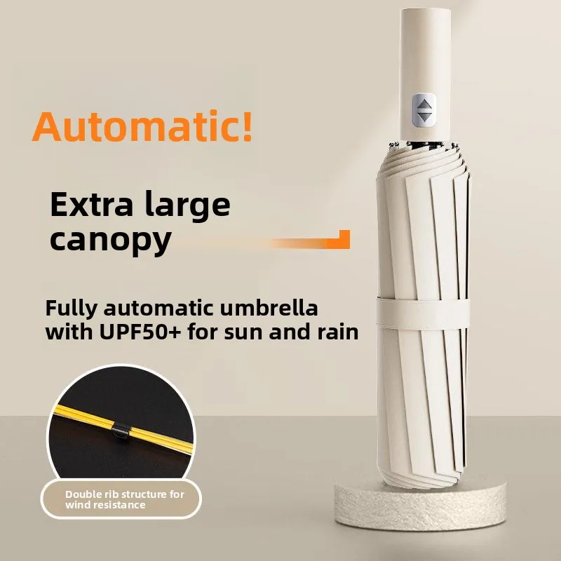 Extra Large Automatic Umbrella Double Person Special Use Home Use Sunny Rain Two Use Ultra Large Iron Bone Frame Umbrella
Extra Large Automatic Umbrella Double Person Special Use Home Use Sunny Rain Two Use Ultra Large Iron Bone Frame Umbrella