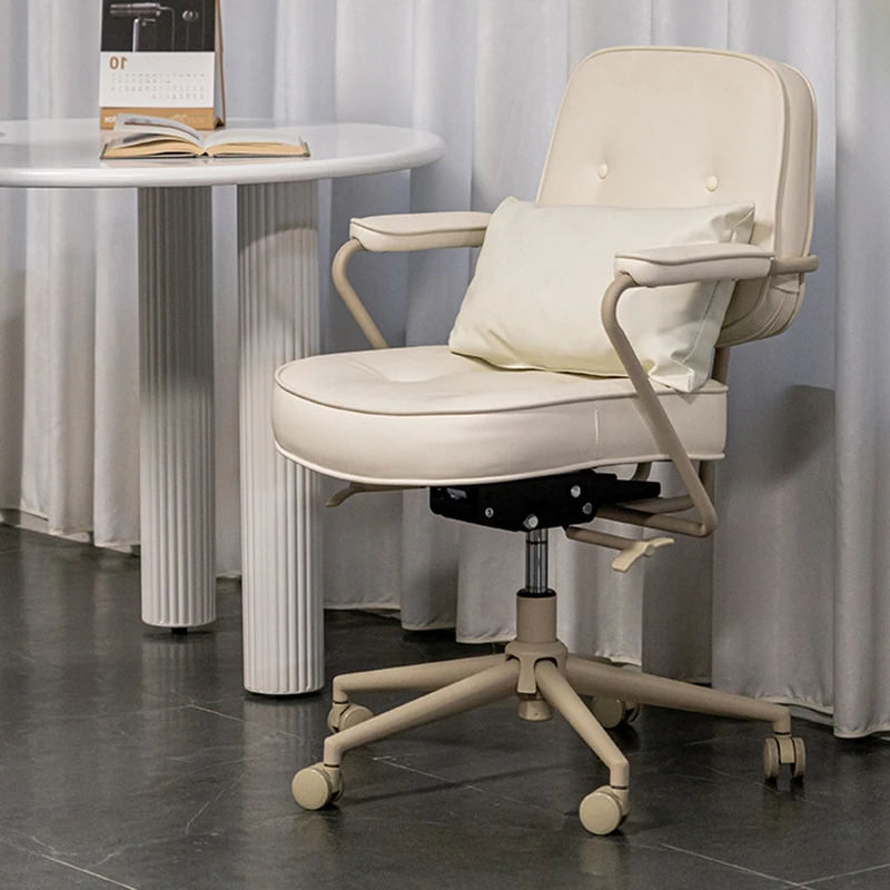 Nordic Luxury Computer Office Chairs Comfortable Bedroom Desk Minimalist Chairs Backrest Cadeira Gamer Office Furniture WKOC
Nordic Luxury Computer Office Chairs Comfortable Bedroom Desk Minimalist Chairs Backrest Cadeira Gamer Office Furniture WKOC
