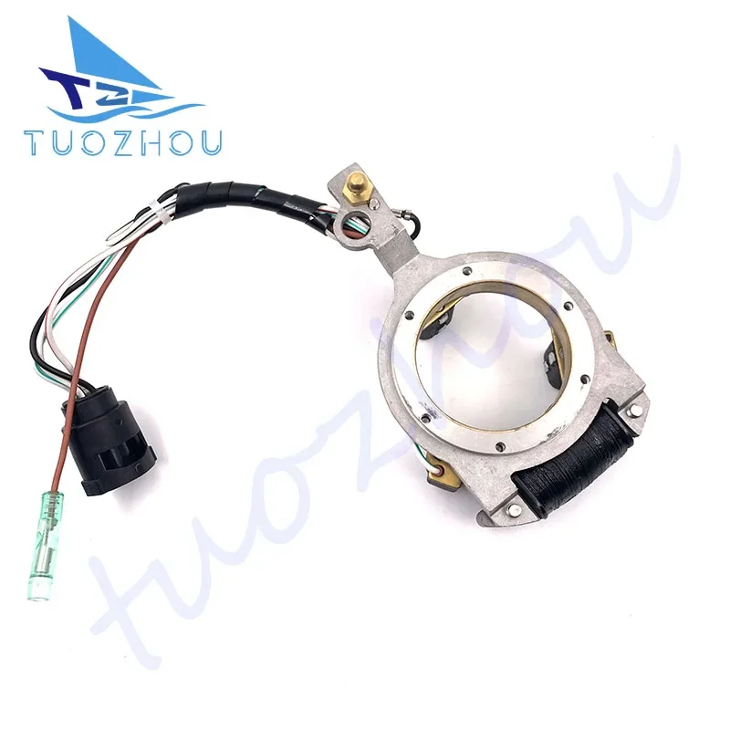 6H3-85510-A0 Stator Assembly for Yamaha Outboard Motor 60HP 70HP, Pulser Coil Assy,K50 /60F/P60/E60H/ 70B/70E,Strip aluminum
6H3-85510-A0 Stator Assembly for Yamaha Outboard Motor 60HP 70HP, Pulser Coil Assy,K50 /60F/P60/E60H/ 70B/70E,Strip aluminum