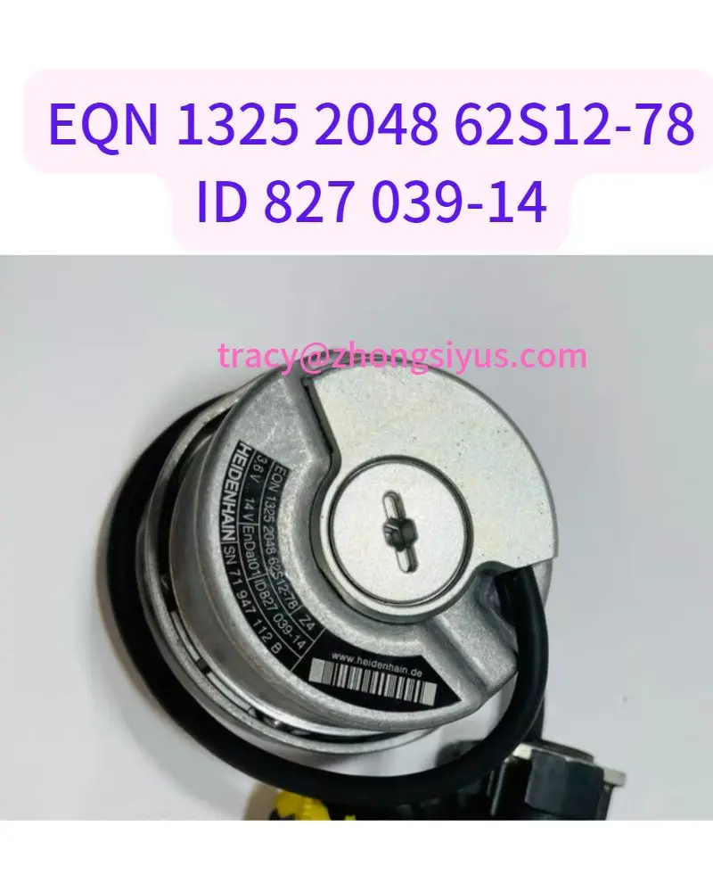 EQN 1325 2048 62S12-78 ID 827 039-14 Используется протестирован нормально Энкодер
EQN 1325 2048 62S12-78 ID 827 039-14 Используется протестирован нормально Энкодер