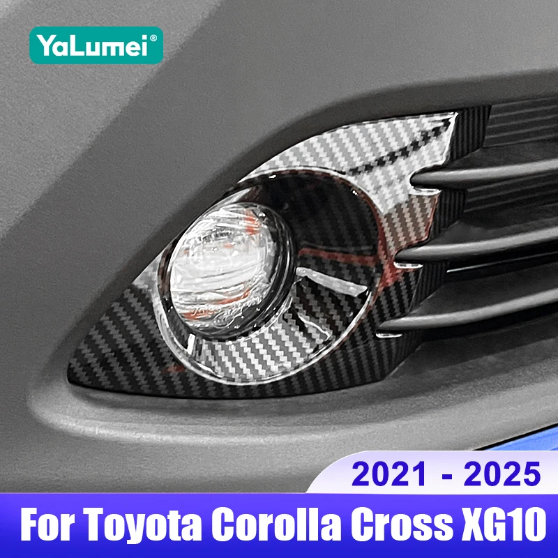 For Toyota Corolla Cross XG10 2021 2022 2023 2024 2025 Hybrid Car Front Fog Lamp Trim Cover Exterior Accessories
For Toyota Corolla Cross XG10 2021 2022 2023 2024 2025 Hybrid Car Front Fog Lamp Trim Cover Exterior Accessories