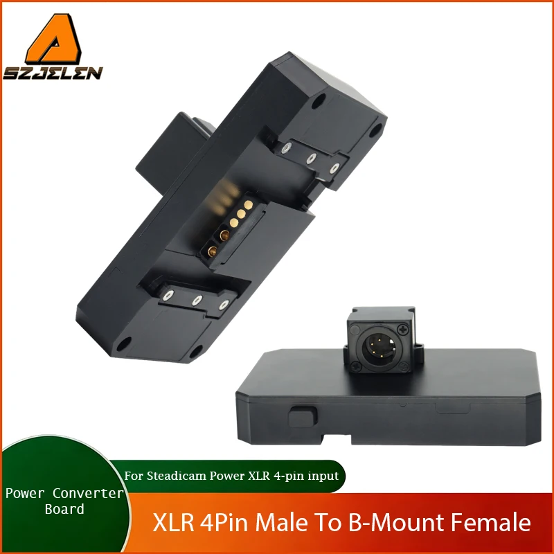 New Arriving Power Converter Board XLR 4Pin Male to B-Mount Female for Steadicam Free shipping
New Arriving Power Converter Board XLR 4Pin Male to B-Mount Female for Steadicam Free shipping