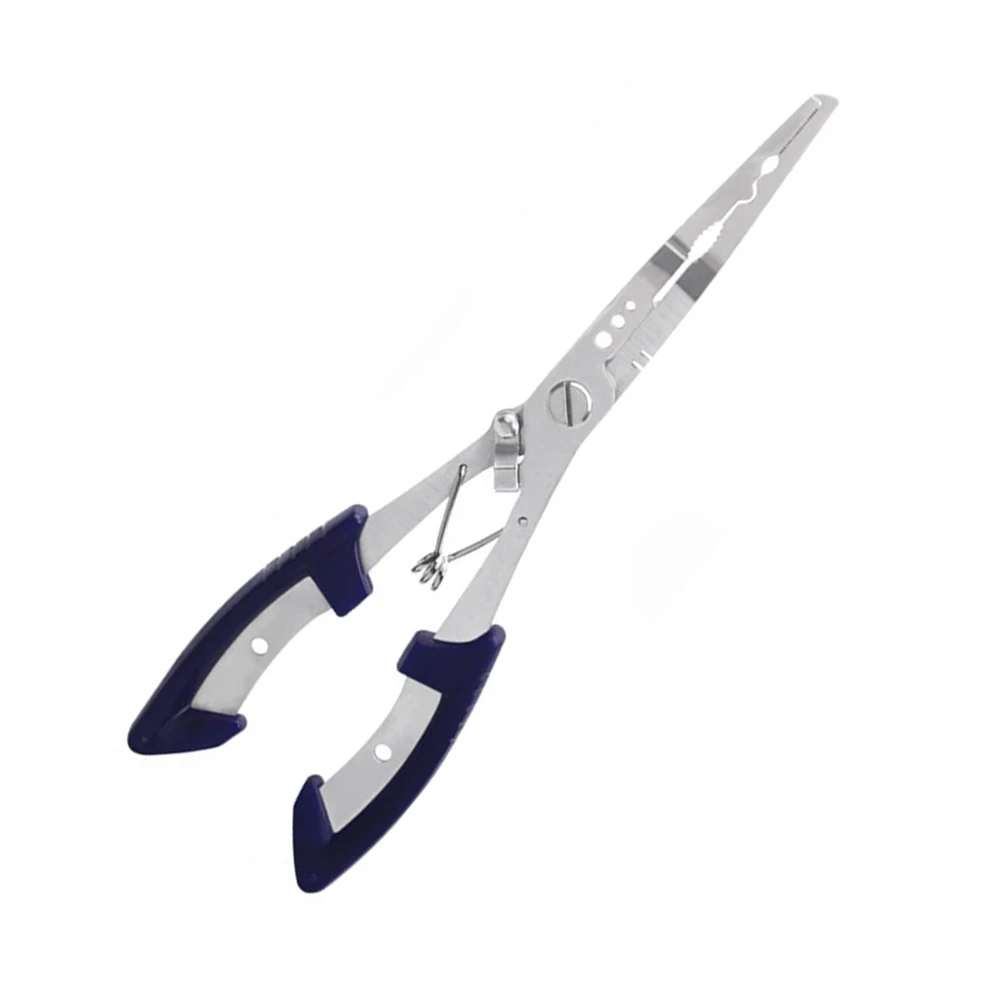 Long Reach Fishing Pliers 21cm Stainless Steel Multi Purpose Tool for Hook Remover Line Cutter Split Ring Opener
Long Reach Fishing Pliers 21cm Stainless Steel Multi Purpose Tool for Hook Remover Line Cutter Split Ring Opener