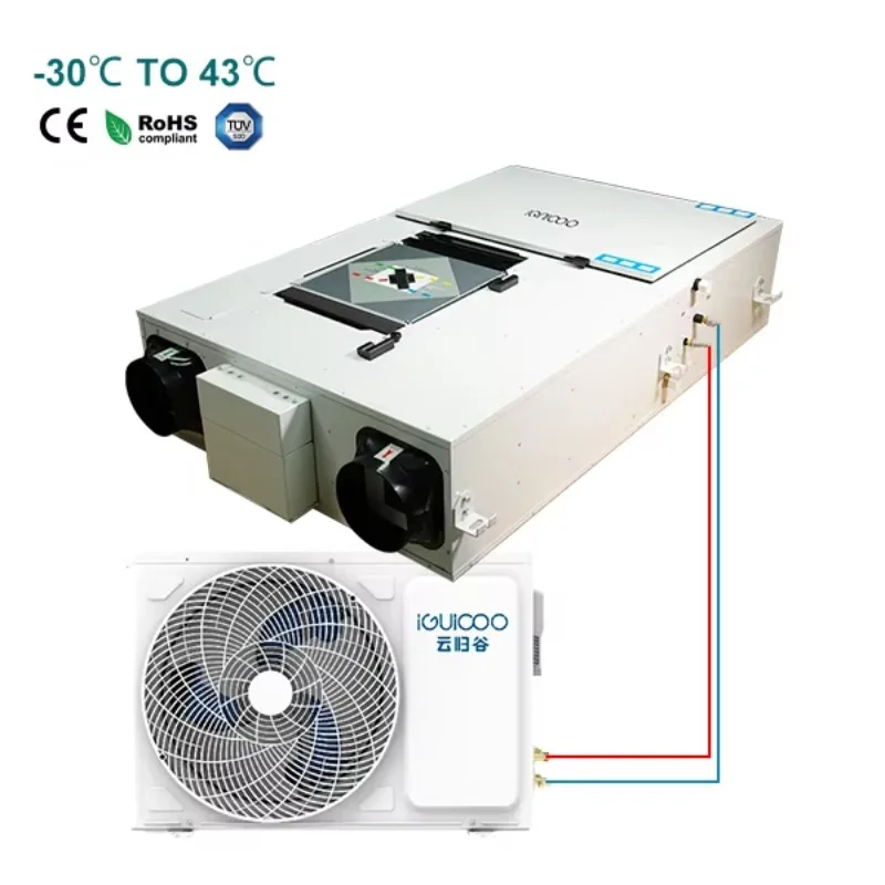 CustomizationPrecool And Preheat Recuperator Heat Recovery Ventilation Intelligent Control Erv Hrv Recuperator Heat Recovery Ven
CustomizationPrecool And Preheat Recuperator Heat Recovery Ventilation Intelligent Control Erv Hrv Recuperator Heat Recovery Ven