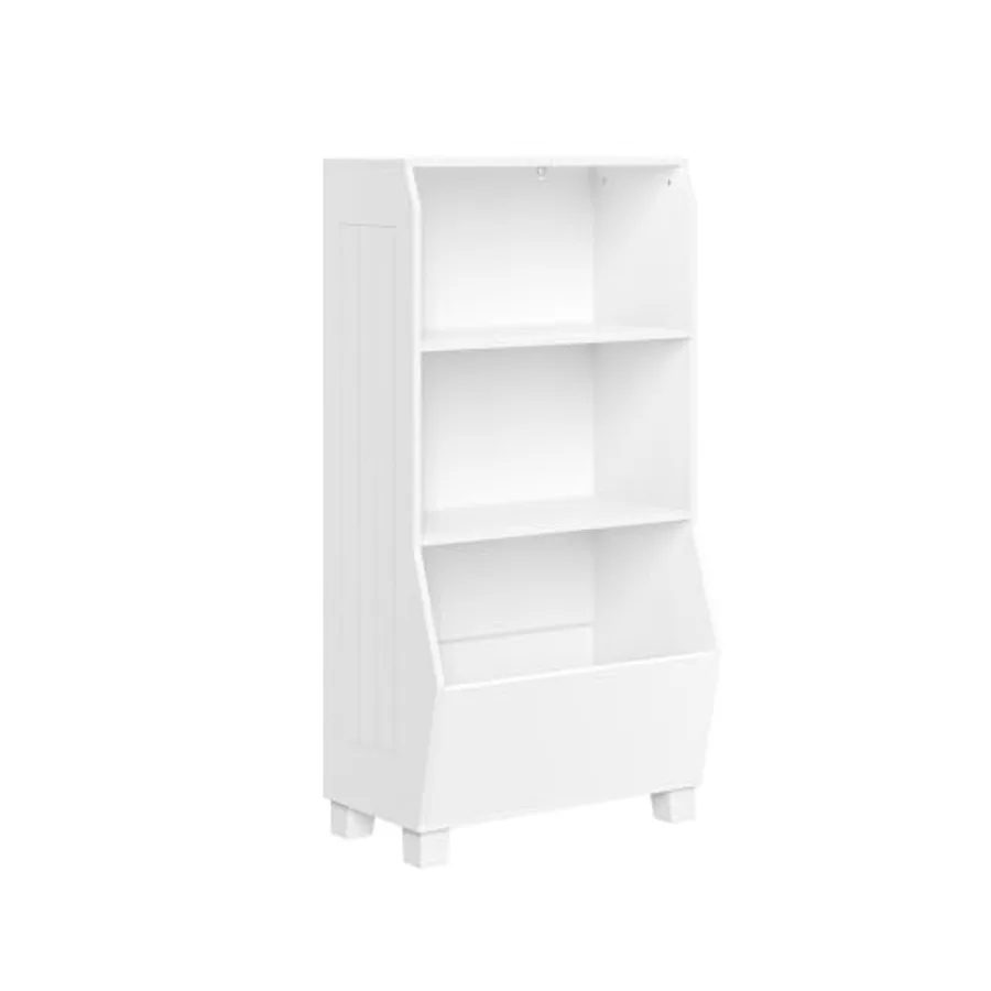 Bookshelf with Veggie Storage Bin and 2 Open Shelves - Storage Organizer Toy Shelf Book Shelf with Deep Veggie Bin and Top Toy
Bookshelf with Veggie Storage Bin and 2 Open Shelves - Storage Organizer Toy Shelf Book Shelf with Deep Veggie Bin and Top Toy