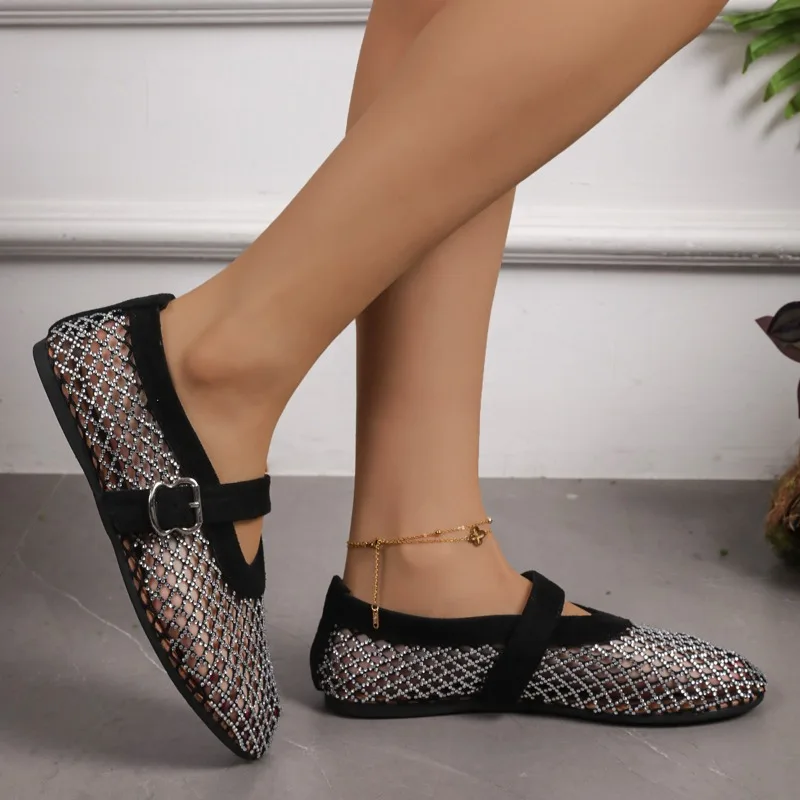 Hollow Breathable Flat Sandals for Women, 2026 New Summer Versatile Simple Casual Niche French-style Shoes
Hollow Breathable Flat Sandals for Women, 2026 New Summer Versatile Simple Casual Niche French-style Shoes