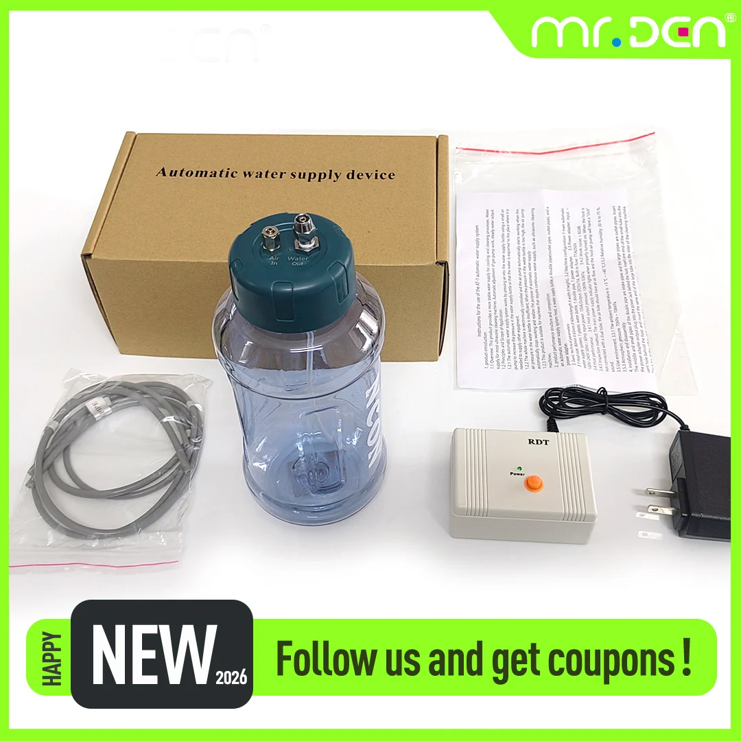 2026 New Dental Auto Water Supply System for Ultrasonic Scaler Machine 1030ml Water Bottle Dentistry Instruments Accessories
2026 New Dental Auto Water Supply System for Ultrasonic Scaler Machine 1030ml Water Bottle Dentistry Instruments Accessories