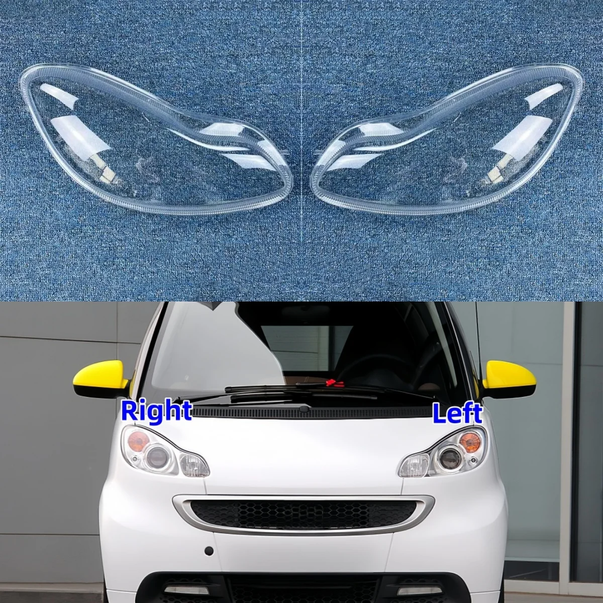 For Mercedes-Benz Smart Fortwo W451 2009 2010 2011 2012 2013 2014 2015 Accessories Car Transparent PC Material Lampshade Cover
For Mercedes-Benz Smart Fortwo W451 2009 2010 2011 2012 2013 2014 2015 Accessories Car Transparent PC Material Lampshade Cover