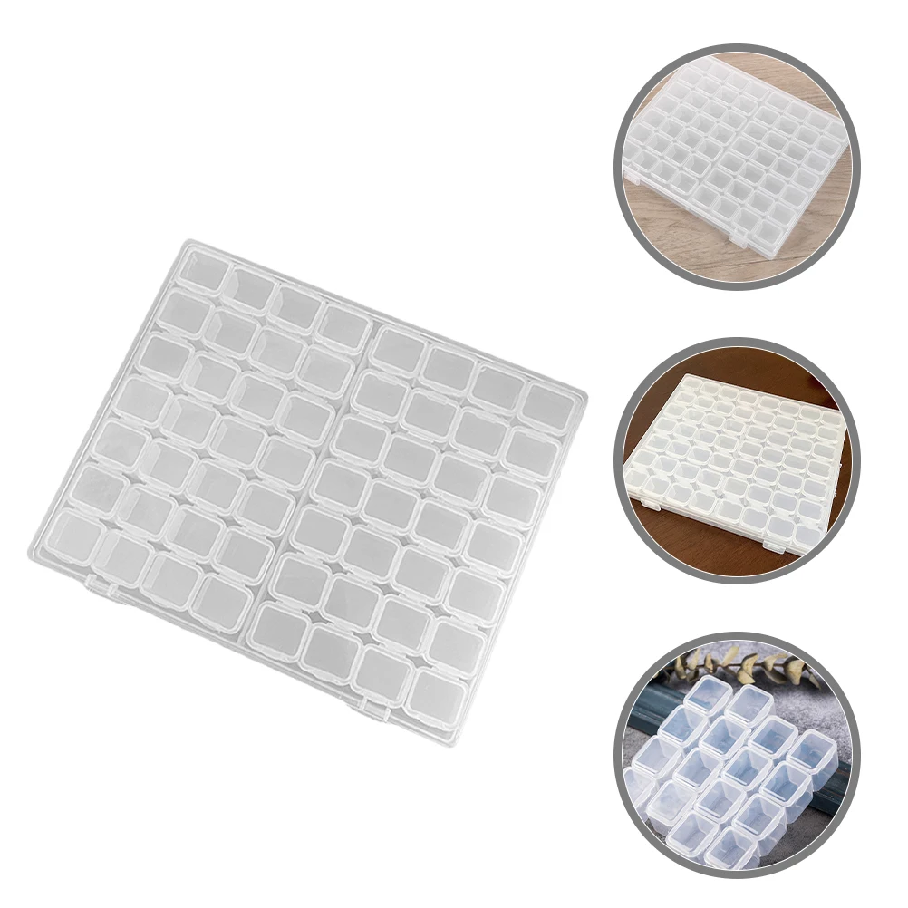 28 Grids Jewelry Organizer Transparent Storage Box for Earrings Necklace Accessories Travel Manicure Case Plastic Material
28 Grids Jewelry Organizer Transparent Storage Box for Earrings Necklace Accessories Travel Manicure Case Plastic Material