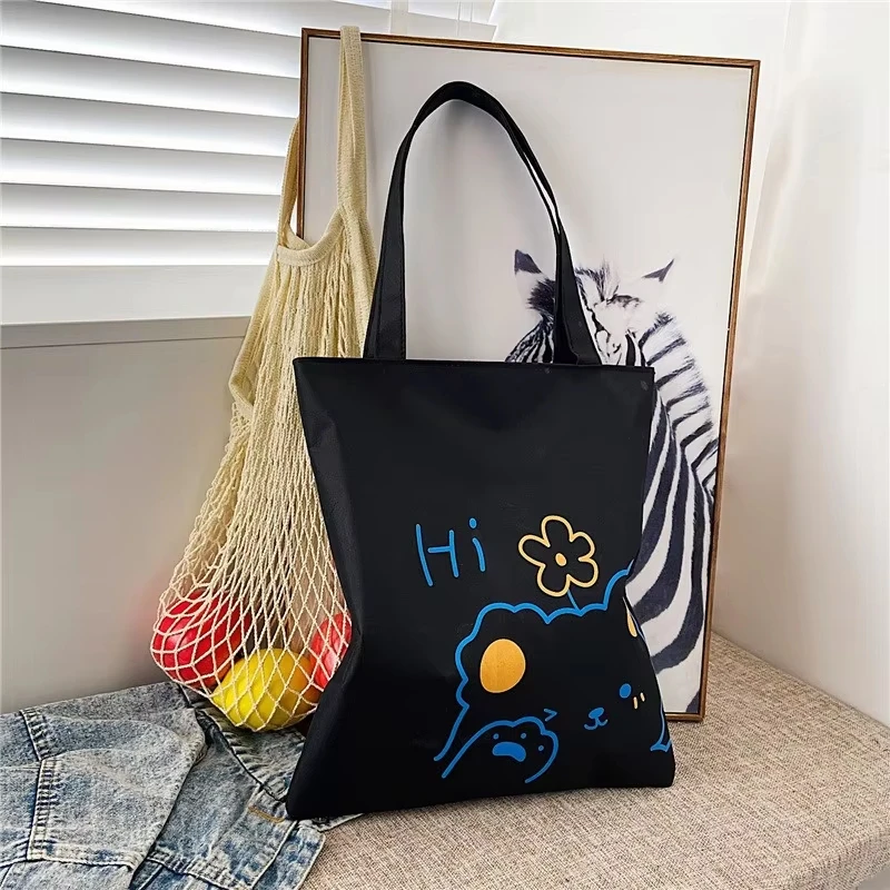 New black handbag canvas bag environmentally friendly large capacity shoulder bag shoulder bag canvas bag simple women's bag
New black handbag canvas bag environmentally friendly large capacity shoulder bag shoulder bag canvas bag simple women's bag