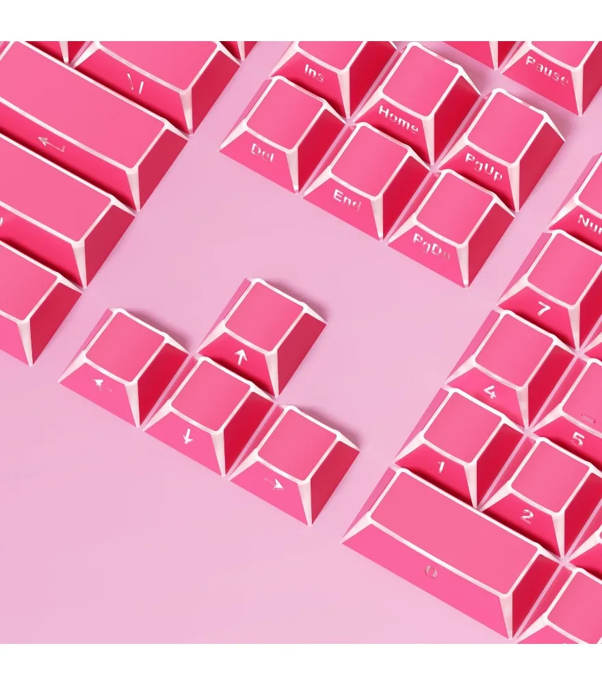 Berry red folded shadow transparent keycap PBT material micro-ground sand surface 132 keys Original factory height applicable
Berry red folded shadow transparent keycap PBT material micro-ground sand surface 132 keys Original factory height applicable