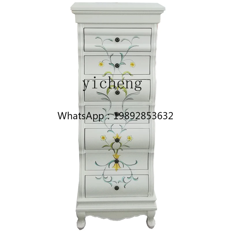 ZC classical painted villa solid wood chest cabinet decorative cabinet corner cabinet dining side
ZC classical painted villa solid wood chest cabinet decorative cabinet corner cabinet dining side