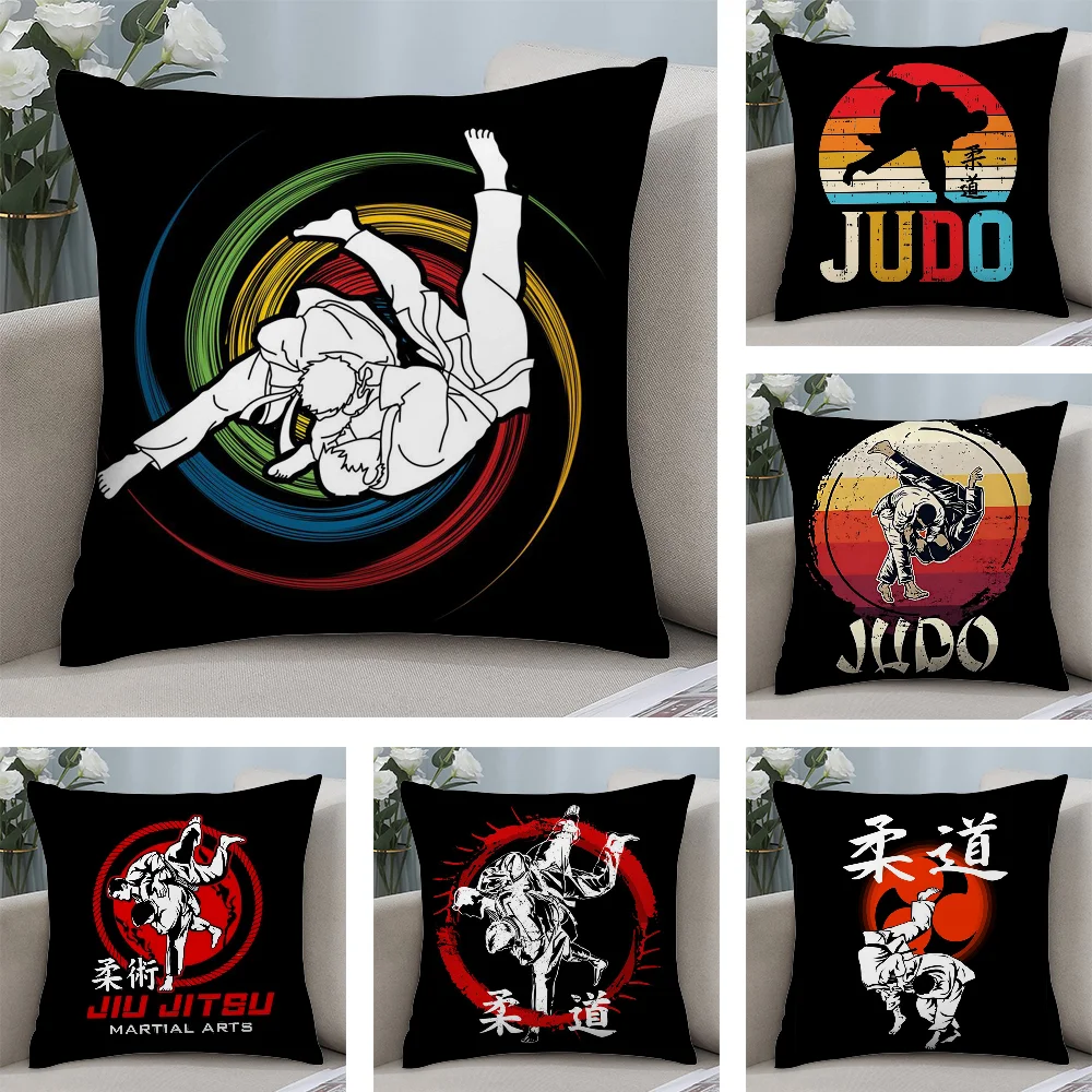 Sports Judo Martial Arts Pillow Case Short Plush Pillow Covers Sofa Decorative Gift Home Double-sided Printing Cushion Cover
Sports Judo Martial Arts Pillow Case Short Plush Pillow Covers Sofa Decorative Gift Home Double-sided Printing Cushion Cover