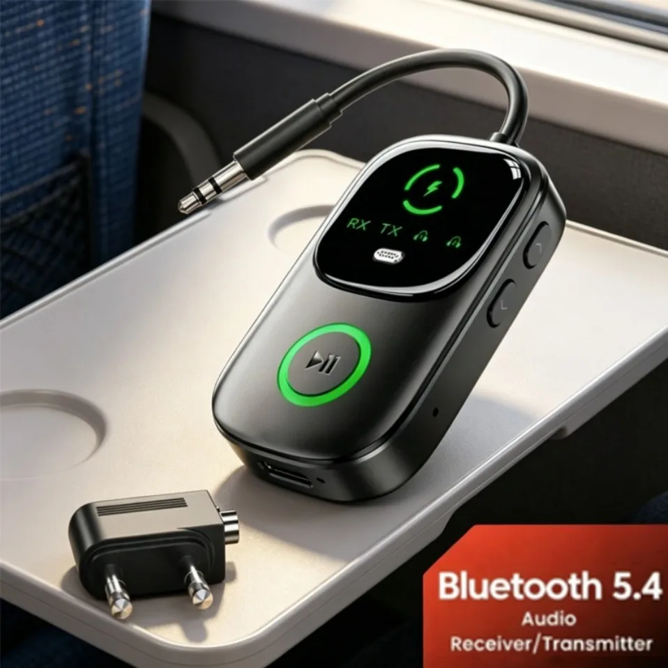 New Arrival Bluetooth 5.4 Audio Receiver/Transmitter Bluetooth Adapter For Tvs Headphones Cars And Other Devices With A 3.5mm
New Arrival Bluetooth 5.4 Audio Receiver/Transmitter Bluetooth Adapter For Tvs Headphones Cars And Other Devices With A 3.5mm