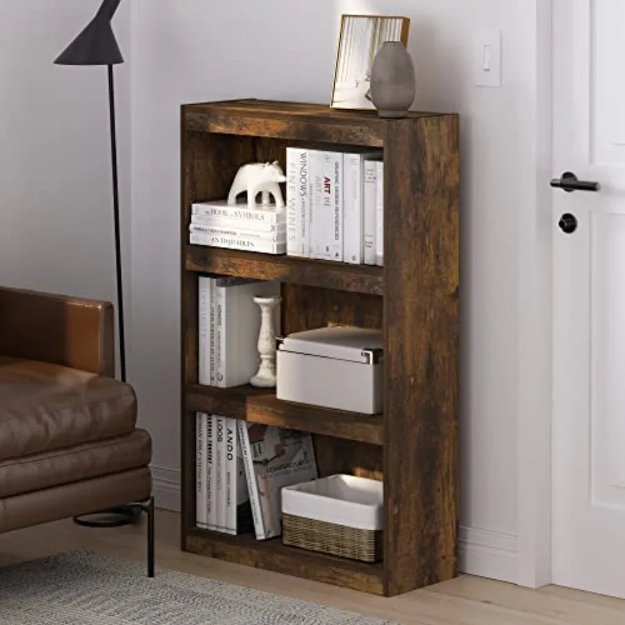Jaya Book Shelf, 3-Tier Modern Bookshelf with Adjustable Shelf, Bookcase with Open Shelf, 9.5 x 24.5 x 40.3, for Organization a
Jaya Book Shelf, 3-Tier Modern Bookshelf with Adjustable Shelf, Bookcase with Open Shelf, 9.5 x 24.5 x 40.3, for Organization a