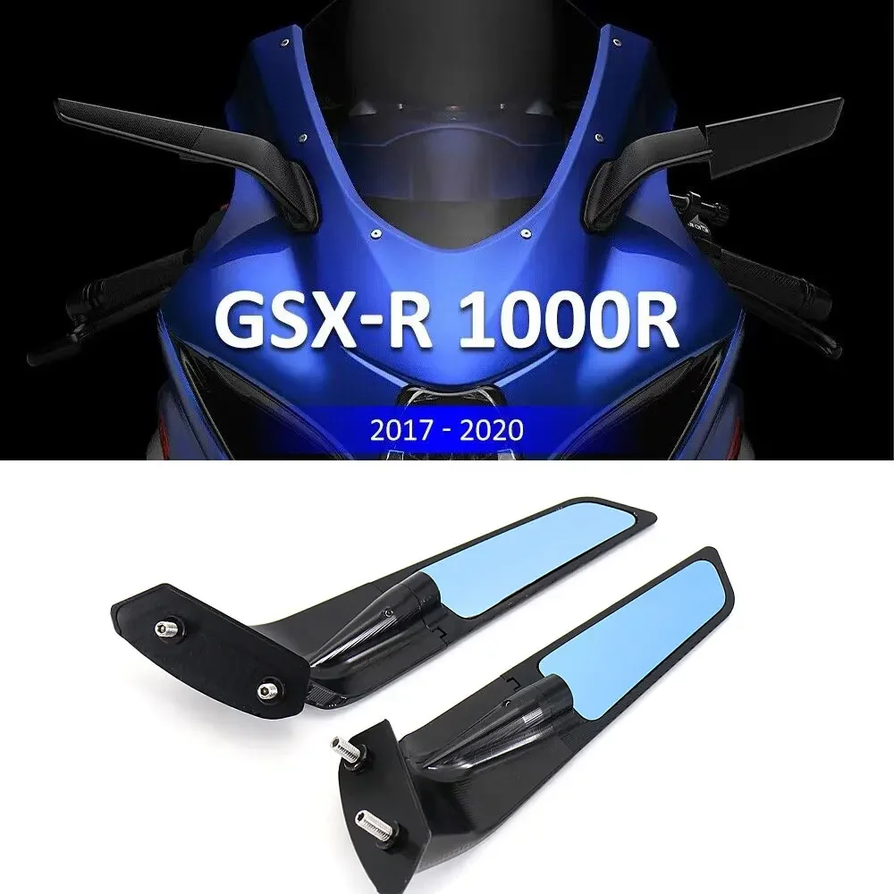 Motorcycle Mirrors Modified Wind Wing Adjustable Rotating Rearview Mirror For SUZUKI GSX-R 1000R GSX-R 1000 GSXR 1000 2017-2021
Motorcycle Mirrors Modified Wind Wing Adjustable Rotating Rearview Mirror For SUZUKI GSX-R 1000R GSX-R 1000 GSXR 1000 2017-2021