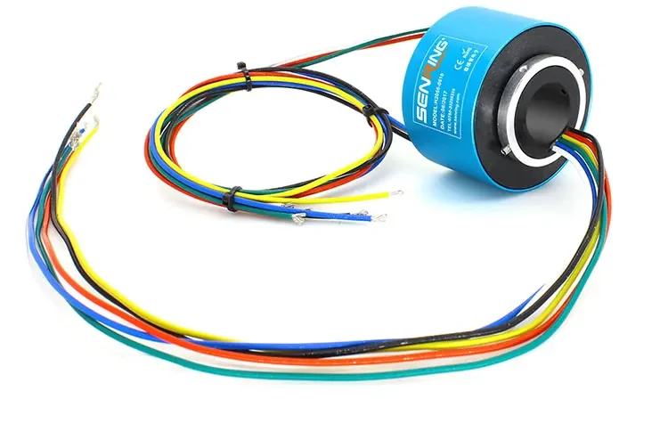 Conductive Slip Ring, High-speed Slip Ring, Metal Shell, 1500 Rpm, High-speed Through-hole, 0-40mm, Hollow, 360 Degree Rotation
Conductive Slip Ring, High-speed Slip Ring, Metal Shell, 1500 Rpm, High-speed Through-hole, 0-40mm, Hollow, 360 Degree Rotation