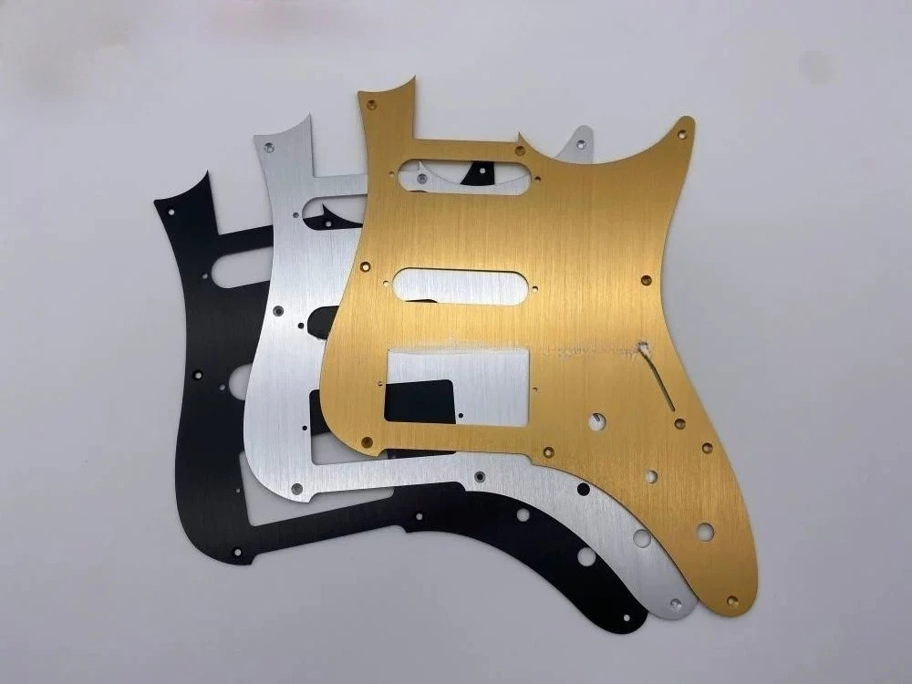 Brushed Aluminum HSH Guitar Pickguard Metal Scratch Plate for Iba RG Style Electric Guitar Multiple Colors
Brushed Aluminum HSH Guitar Pickguard Metal Scratch Plate for Iba RG Style Electric Guitar Multiple Colors