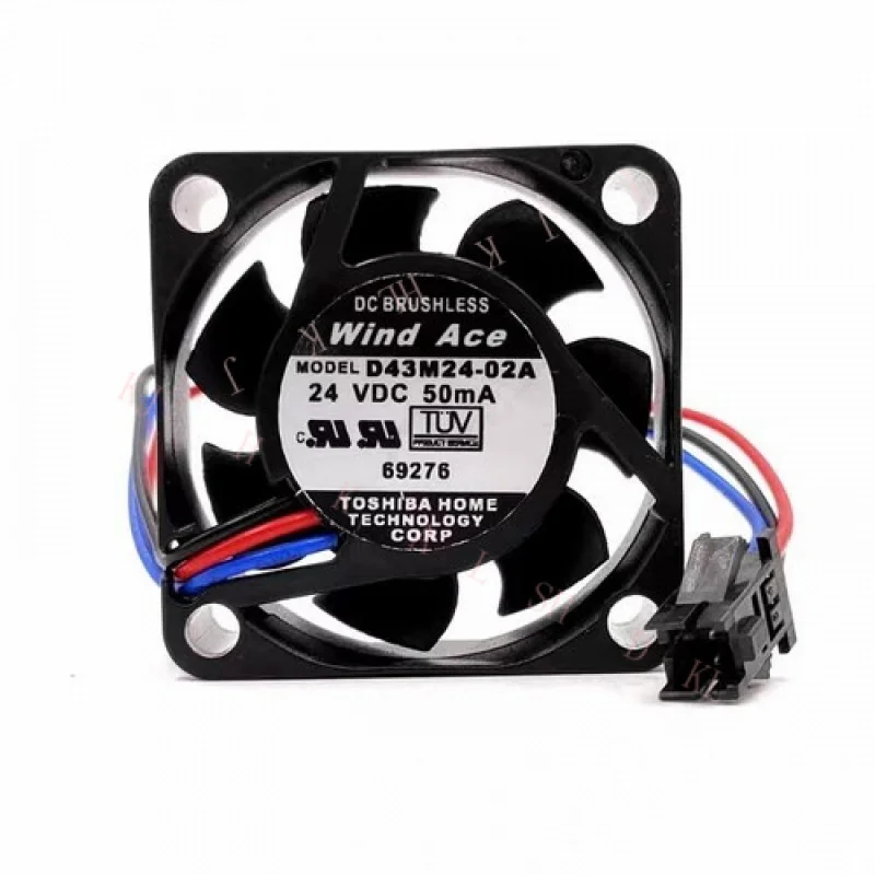 N FOR Wind Ace D43M24-02A 24V 50mA 3pin Cooling Fan G7 F7
N FOR Wind Ace D43M24-02A 24V 50mA 3pin Cooling Fan G7 F7