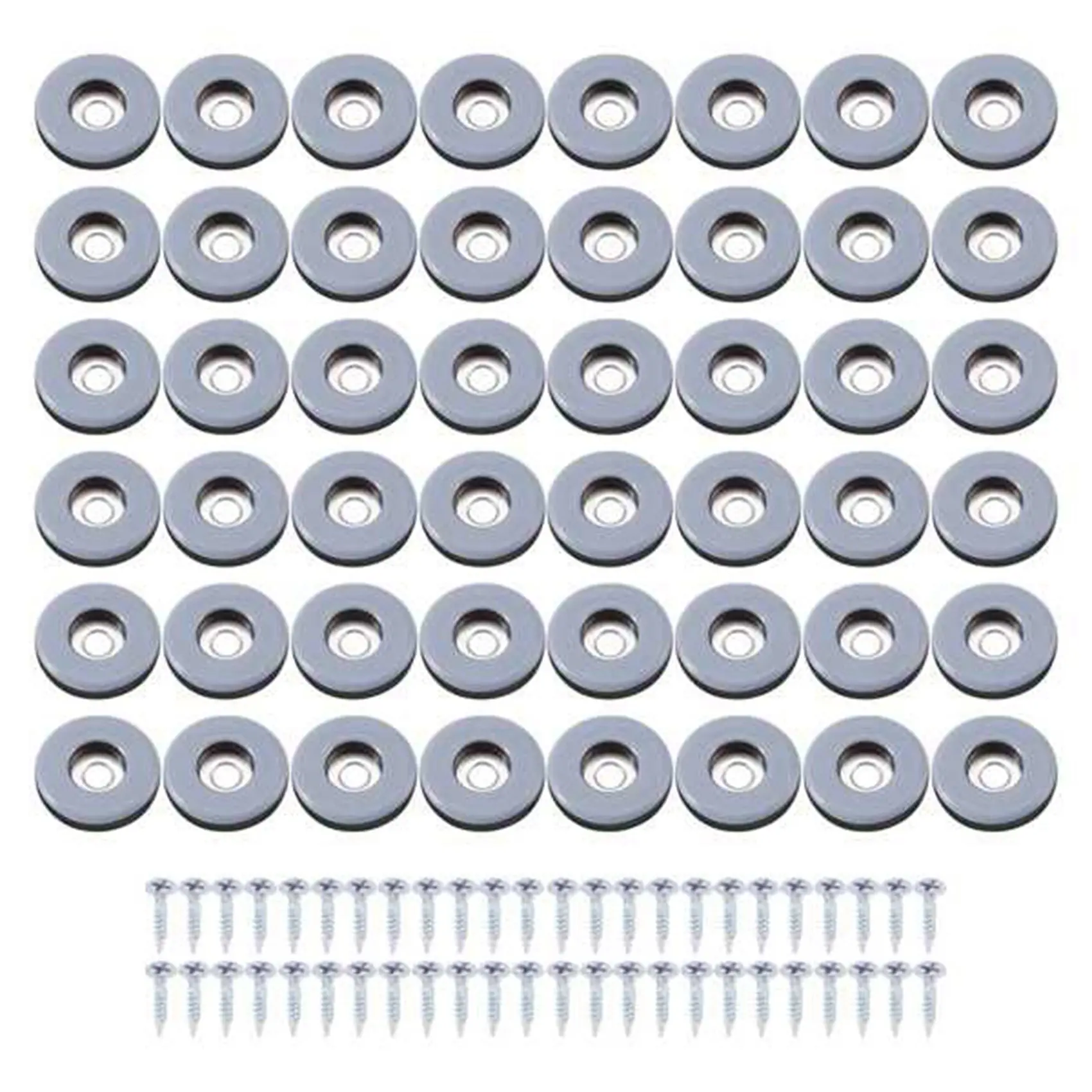 A36T-288Pcs Мебельные ползунки из ПТФЭ, легко перемещающиеся ползунки с винтовой защитой пола для плитки, деревянного пола (25 мм круглые)
A36T-288Pcs Мебельные ползунки из ПТФЭ, легко перемещающиеся ползунки с винтовой защитой пола для плитки, деревянного пола (25 мм круглые)